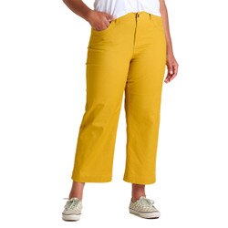 Toad&Co Earthworks Wide Leg Pant Women's in Pollen